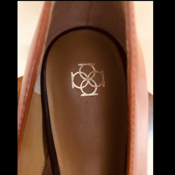 Ann Taylor Three Tone Genuine Leather Ankle Strap - Picture 5 of 7